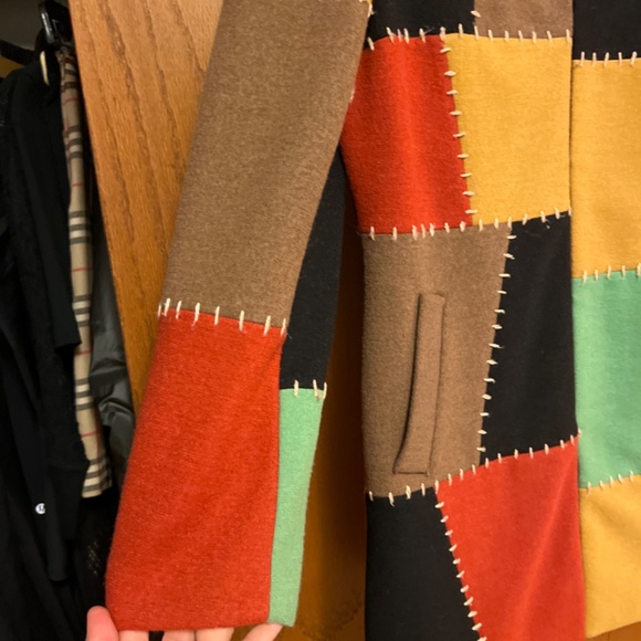 Miu Miu patchwork coat size 38 - Picture 6 of 10